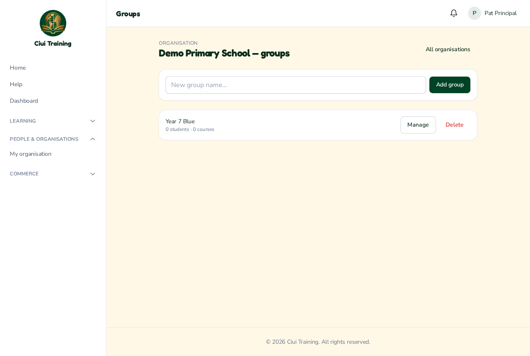 Create a group